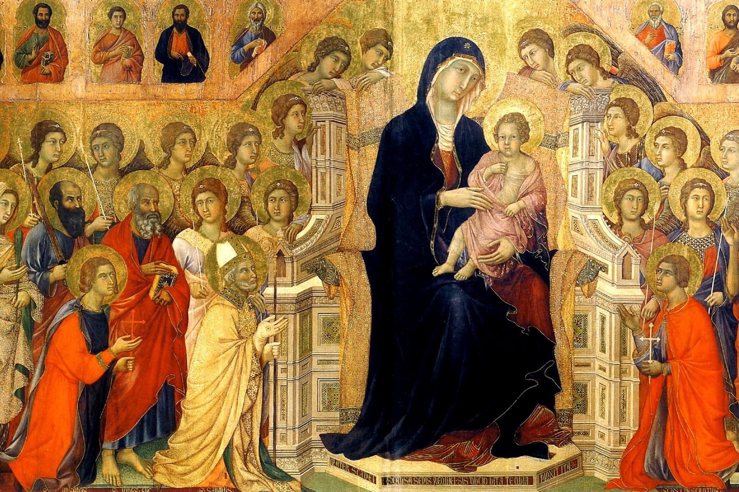 Museo dell'Opera with the Maesta by Duccio